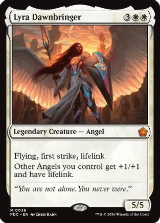 Lyra Dawnbringer (FDC-038) - Commander: Foundations - Card Brawlers