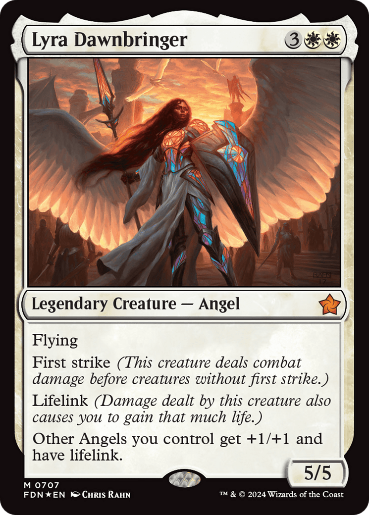 Lyra Dawnbringer [Foundations] - Card Brawlers