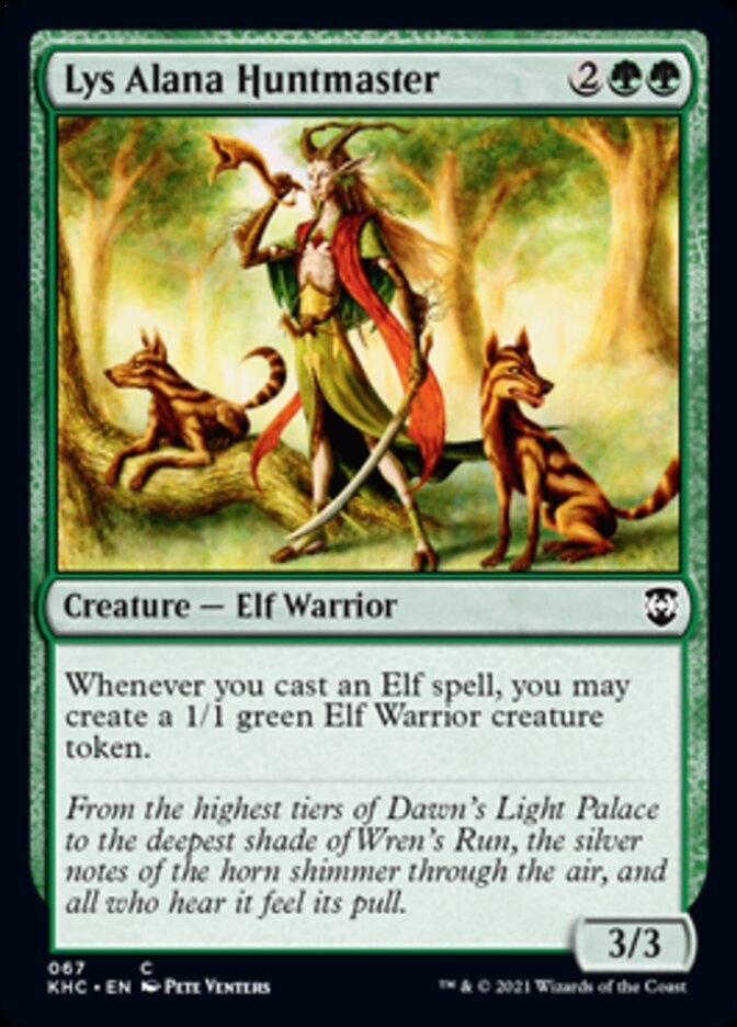 Lys Alana Huntmaster [Kaldheim Commander] - Card Brawlers