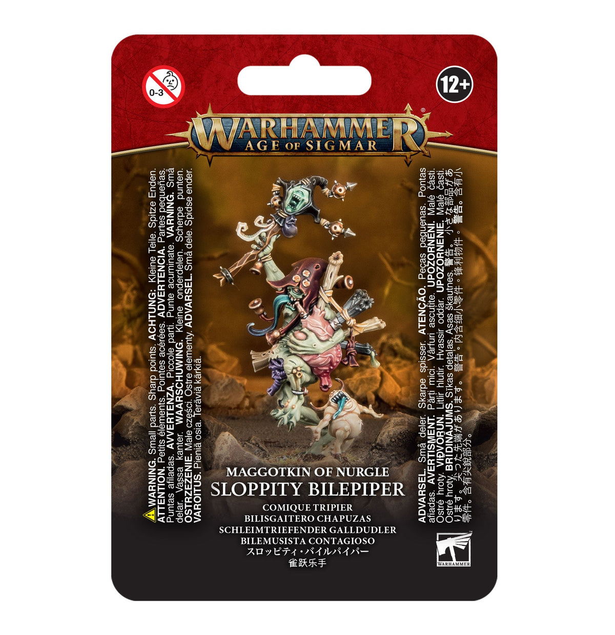 Maggotkin of Nurgle - Sloppity Bilepiper - Card Brawlers