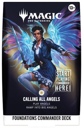 Magic: The Gathering - Foundations - Commander Deck - Calling All Angels - Card Brawlers