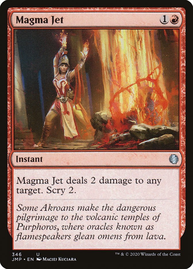 Magma Jet [Jumpstart] - Card Brawlers