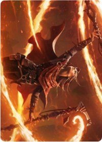 Magmatic Channeler Art Card [Zendikar Rising Art Series] - Card Brawlers