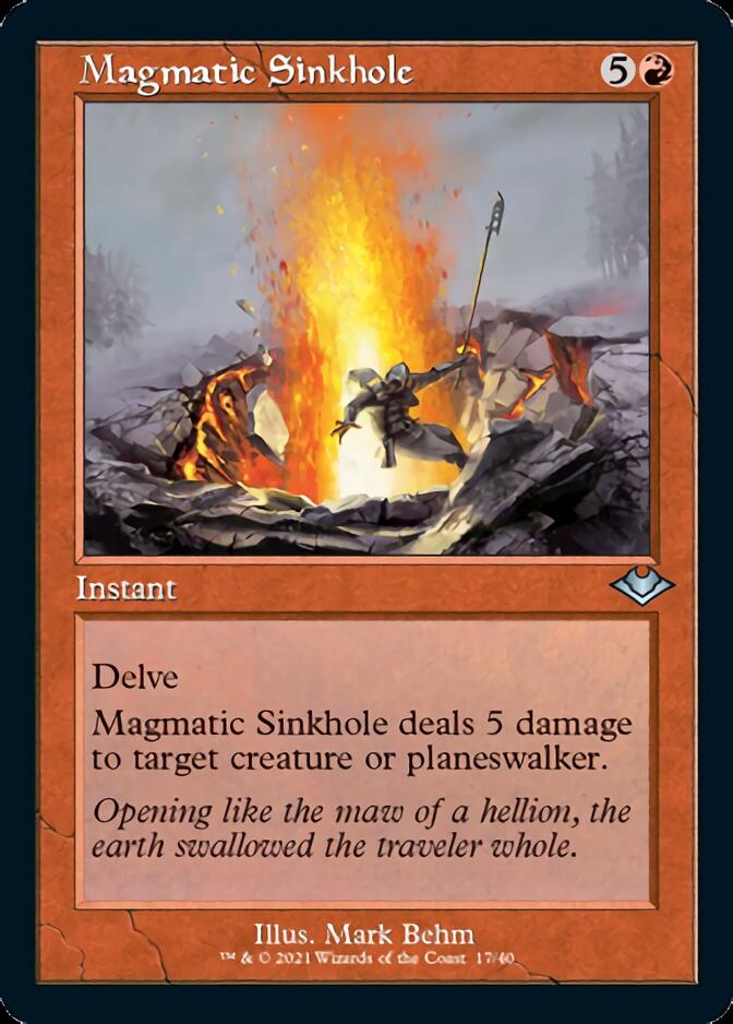 Magmatic Sinkhole (Retro) [Modern Horizons] - Card Brawlers