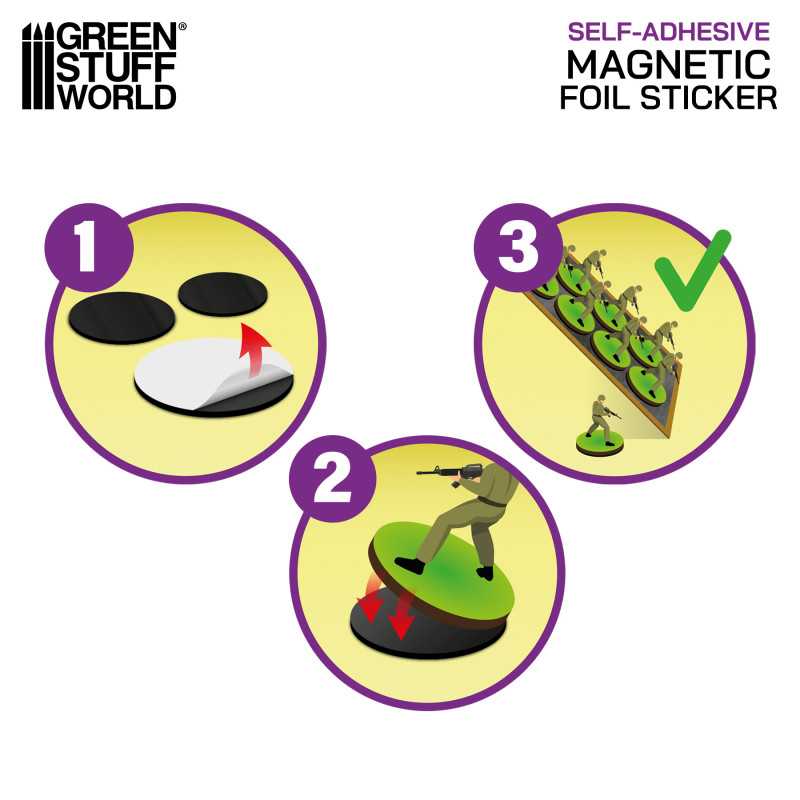 Green Stuff World - Self-Adhesive Magnetic Foil Sticker - Green Stuff World - Card Brawlers | Quebec | Canada |