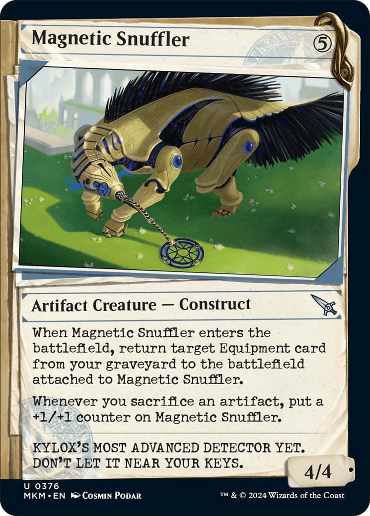 Magnetic Snuffler (Showcase) [Murders at Karlov Manor] - Card Brawlers
