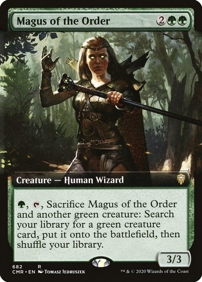 Magus of the Order (Extended Art) [Commander Legends] - Card Brawlers