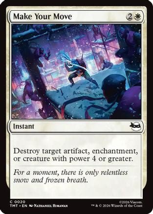 Make Your Move (TMT-020) - Teenage Mutant Ninja Turtles - Card Brawlers