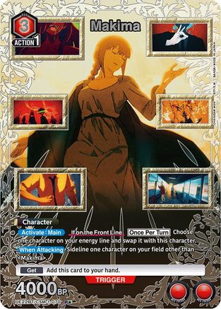 Makima (070) (R*) (UE22BT/CSM-1-070) - UE22BT CHAINSAW MAN Foil - Card Brawlers