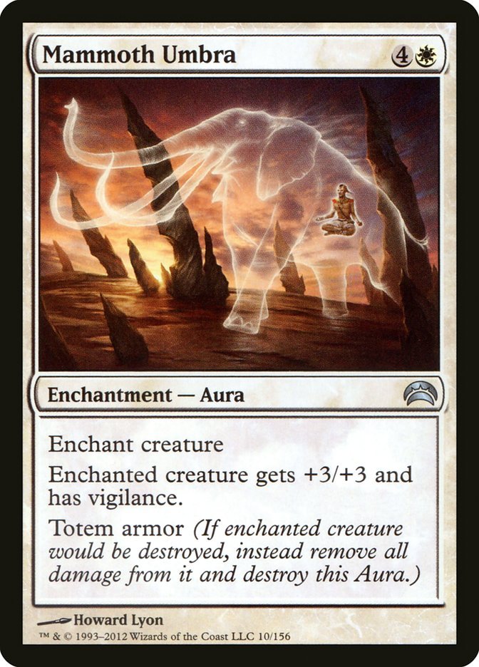 Mammoth Umbra [Planechase 2012] - Card Brawlers
