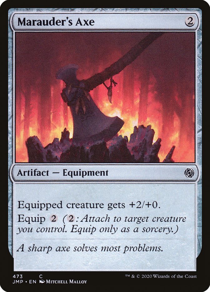 Marauder's Axe [Jumpstart] - Card Brawlers
