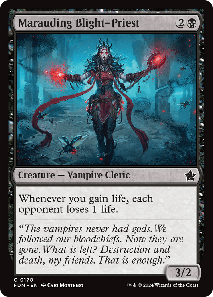 Marauding Blight - Priest [Foundations] - Card Brawlers