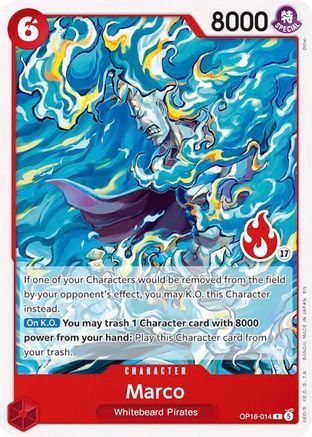 Marco (Ace Deck) (OP16-014) - Set Sail Deck Set - Card Brawlers