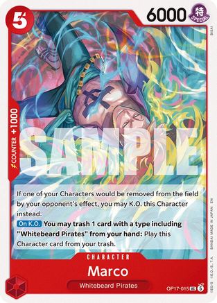 Marco (OP17-015) - The World's Strongest Warriors - Card Brawlers