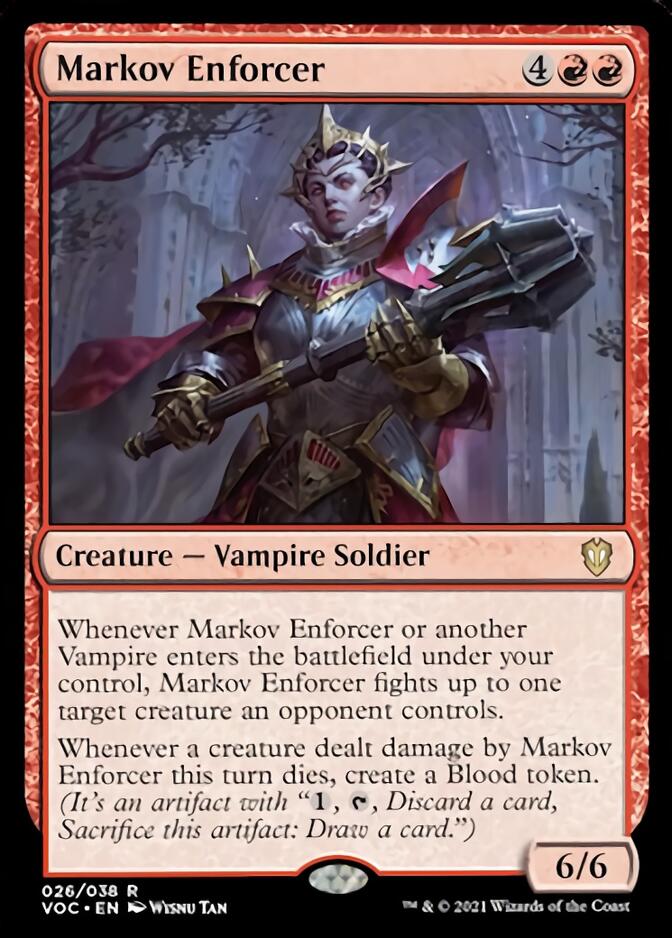 Markov Enforcer [Innistrad: Crimson Vow Commander] - Card Brawlers