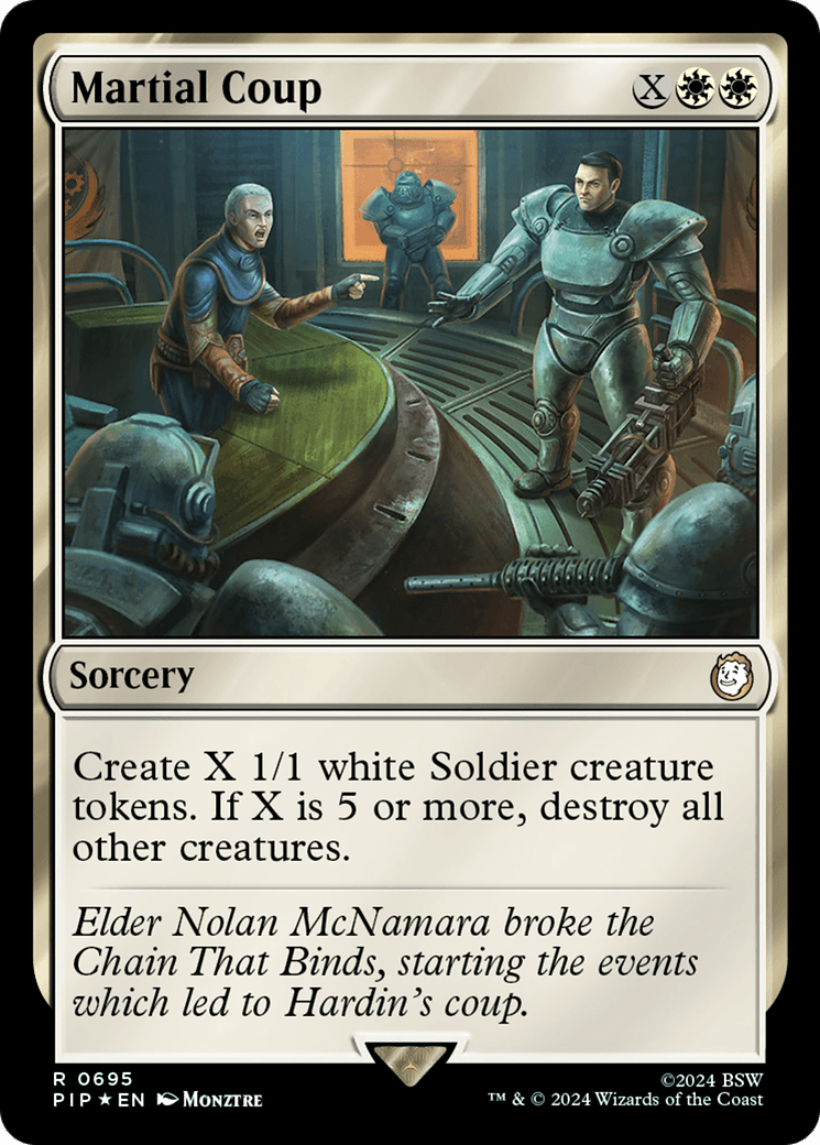 Martial Coup (Surge Foil) [Fallout] - Card Brawlers