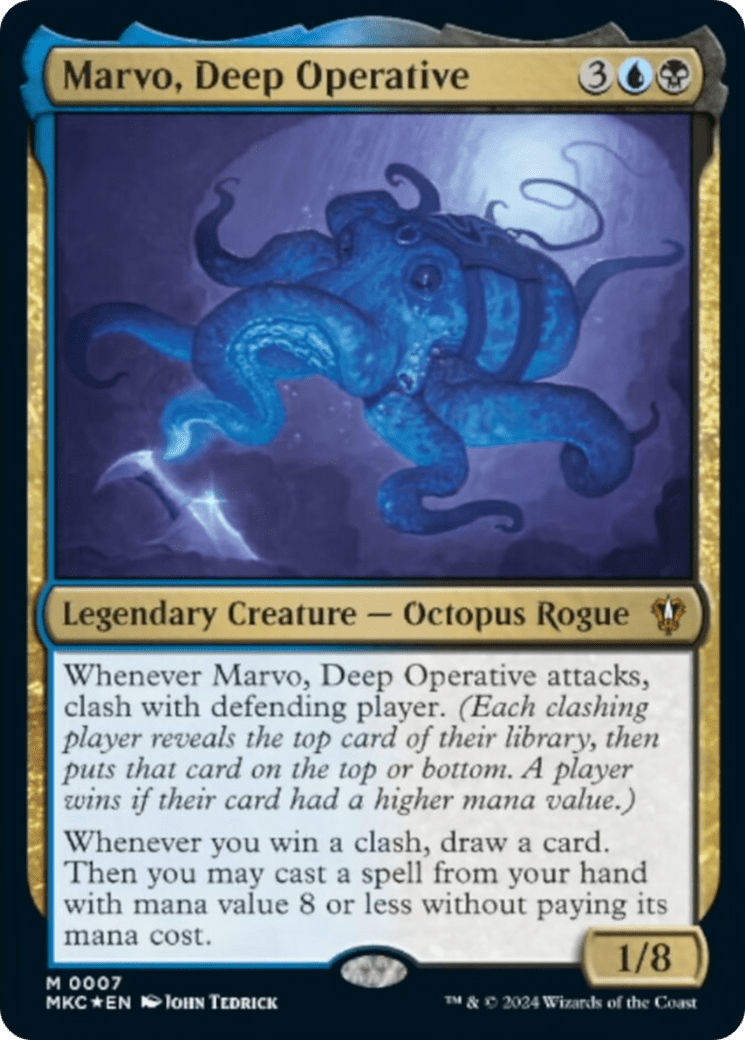 Marvo, Deep Operative [Murders at Karlov Manor Commander] - Card Brawlers