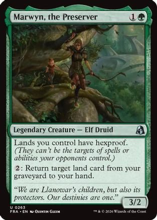 Marwyn, the Preserver (FRA-263) - Reality Fracture - Card Brawlers