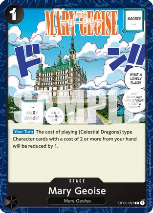 Mary Geoise (Reprint) (OP05-097) - Premium Booster -The Best- Vol. 2 - Card Brawlers