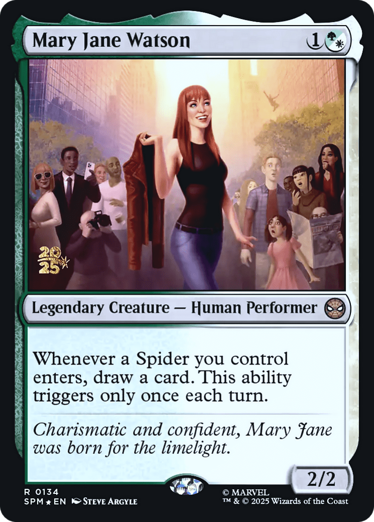 Mary Jane Watson [Wizards Play Network 2025] - Card Brawlers