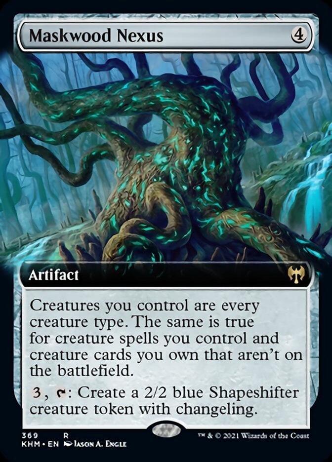Maskwood Nexus (Extended Art) [Kaldheim] - Card Brawlers