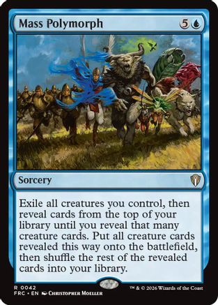Mass Polymorph (FRC-042) - Commander: Reality Fracture - Card Brawlers