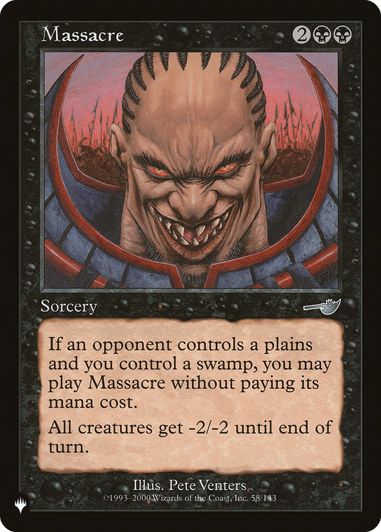 Massacre [The List] - Card Brawlers