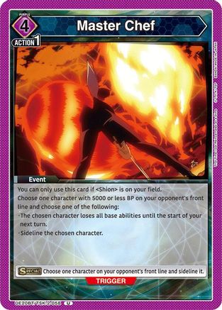Master Chef (UE20BT/TSK-2-058) - UE20BT That Time I Got Reincarnated as a Slime - Card Brawlers