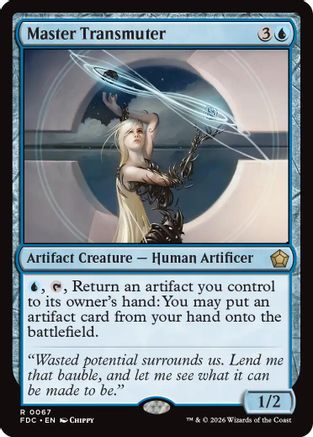 Master Transmuter (FDC-067) - Commander: Foundations - Card Brawlers