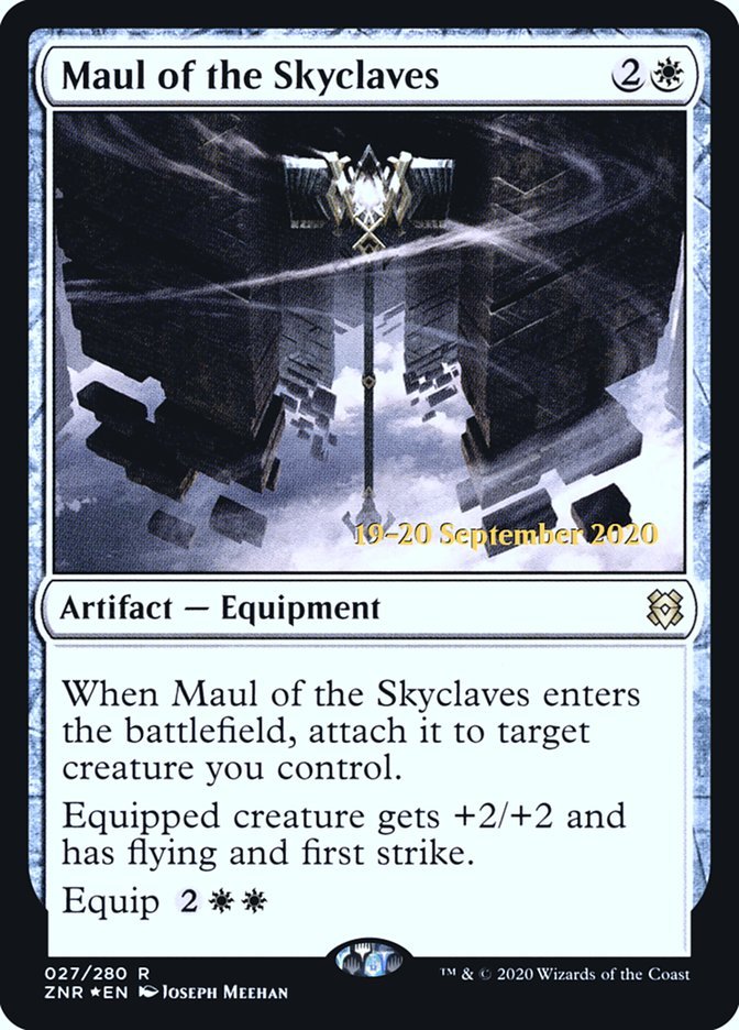 Maul of the Skyclaves [Zendikar Rising Prerelease Promos] - Card Brawlers