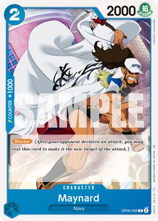Maynard (Reprint) (OP05-052) - Premium Booster -The Best- Vol. 2 - Card Brawlers