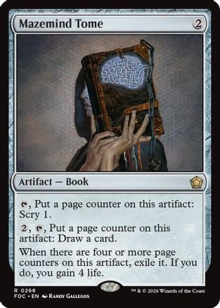 Mazemind Tome (FDC-268) - Commander: Foundations - Card Brawlers