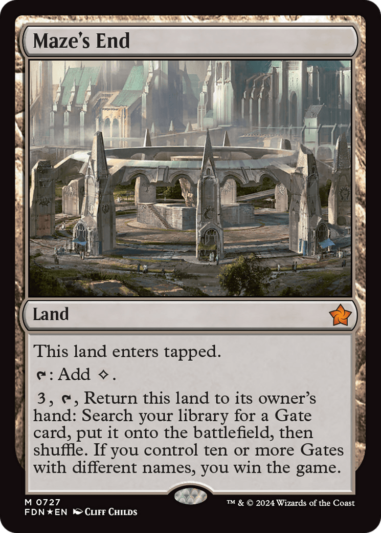 Maze's End [Foundations] - Card Brawlers
