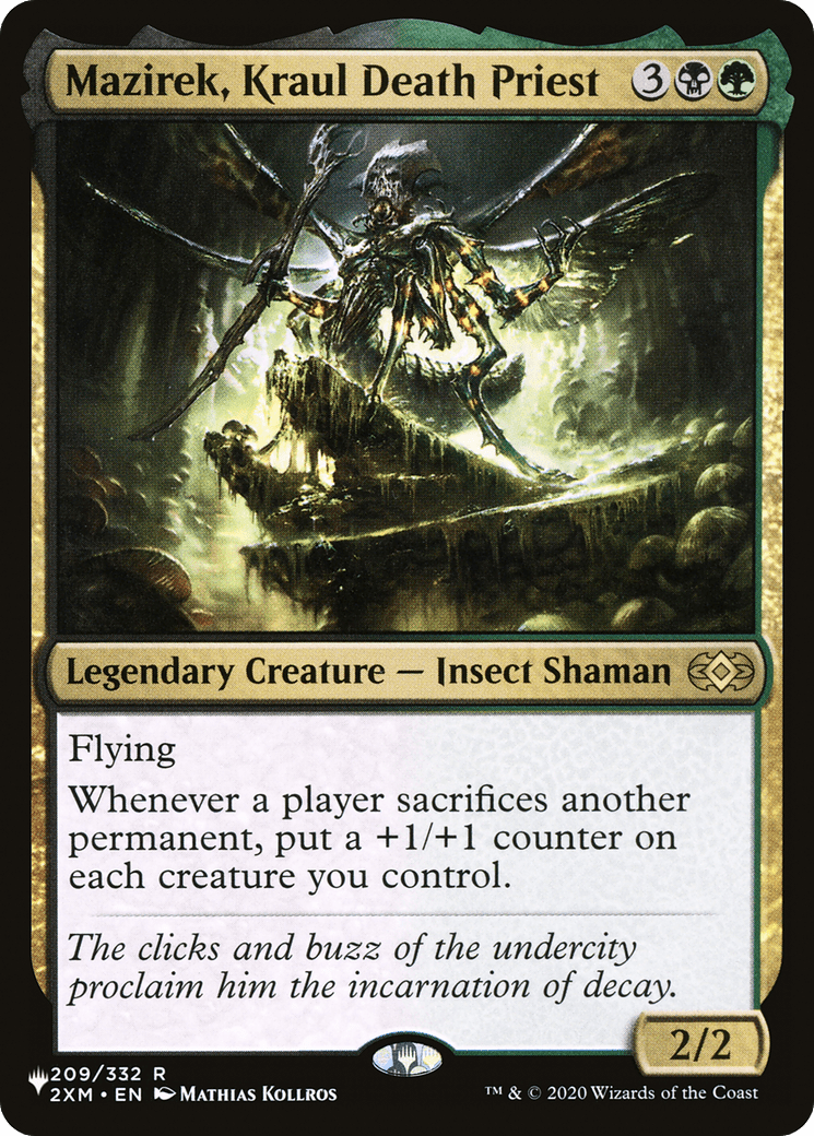 Mazirek, Kraul Death Priest [The List] - Card Brawlers