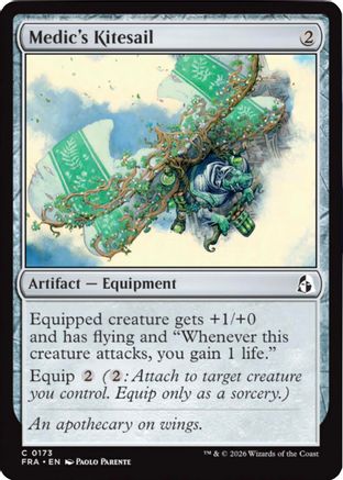 Medic's Kitesail (FRA-173) - Reality Fracture Foil - Card Brawlers