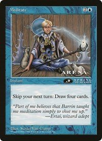 Meditate (Oversized) [Oversize Cards] - Card Brawlers