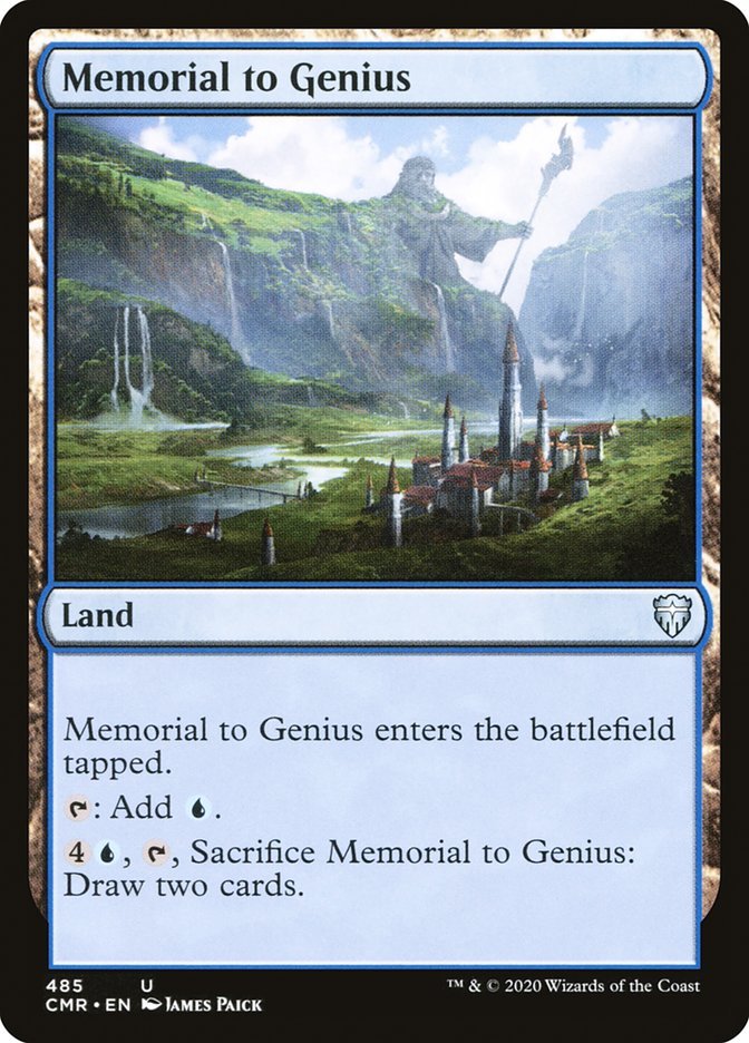 Memorial to Genius [Commander Legends] - Card Brawlers