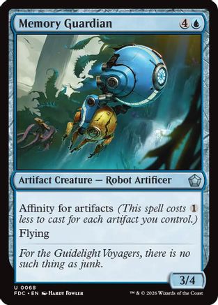 Memory Guardian (FDC-068) - Commander: Foundations - Card Brawlers