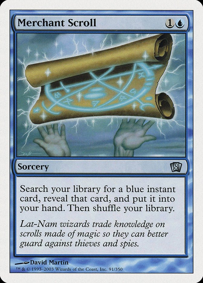 Merchant Scroll (8th Edition) [Oversize Cards] - Card Brawlers