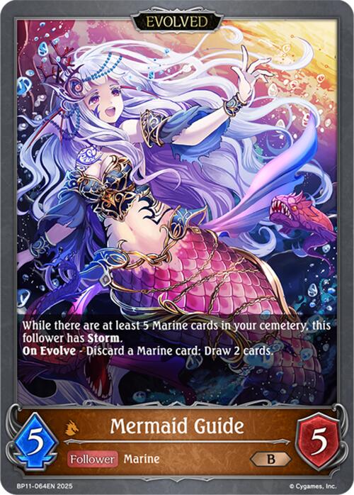 Mermaid Guide (Evolved) (BP11 - 064EN) [Bullet of Fate] - Card Brawlers