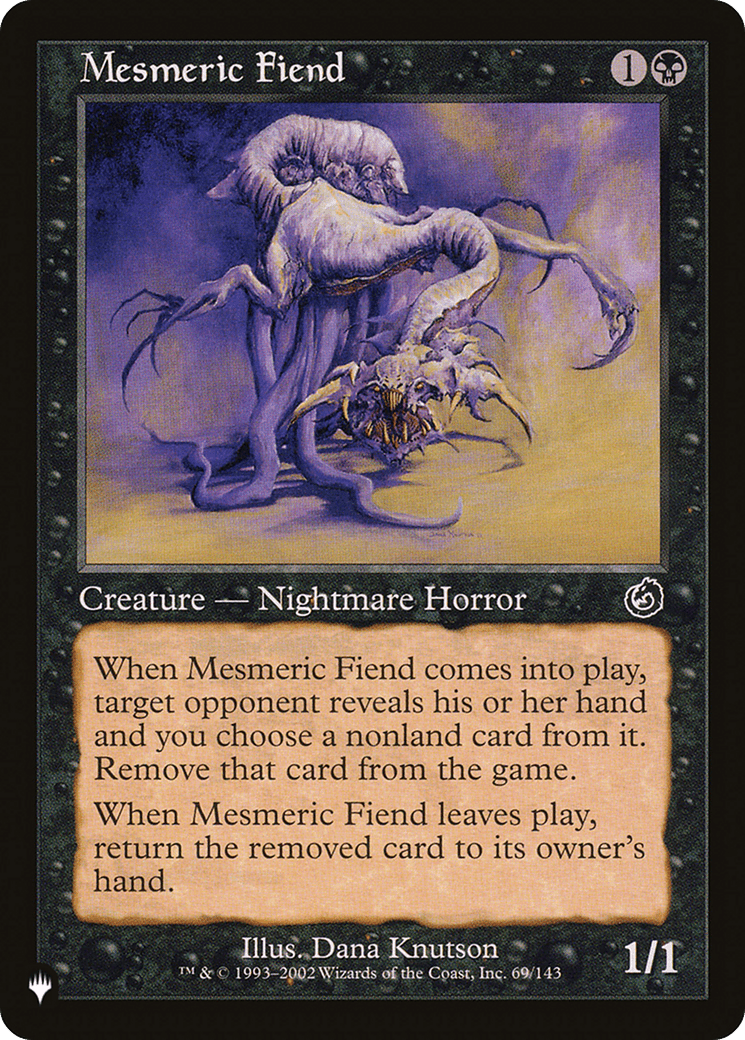 Mesmeric Fiend [The List] - Card Brawlers