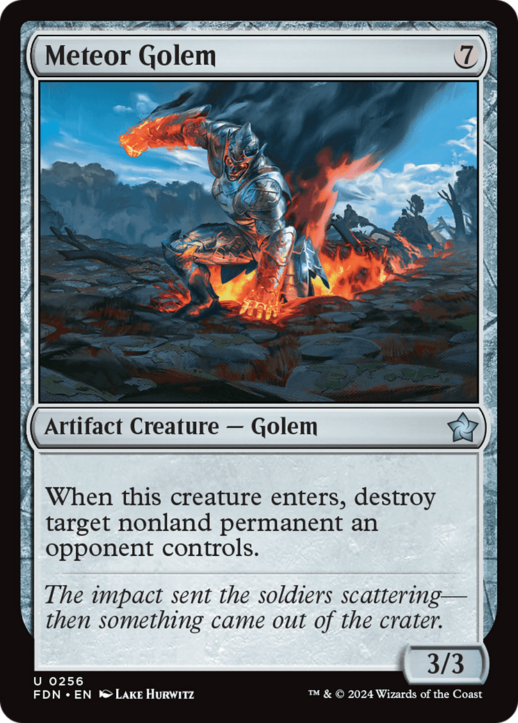 Meteor Golem [Foundations] - Card Brawlers