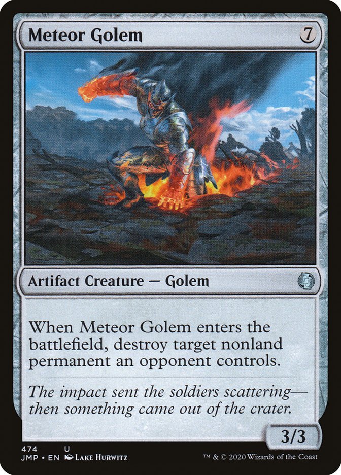 Meteor Golem [Jumpstart] - Card Brawlers