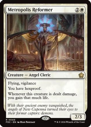 Metropolis Reformer (FDC-040) - Commander: Foundations - Card Brawlers