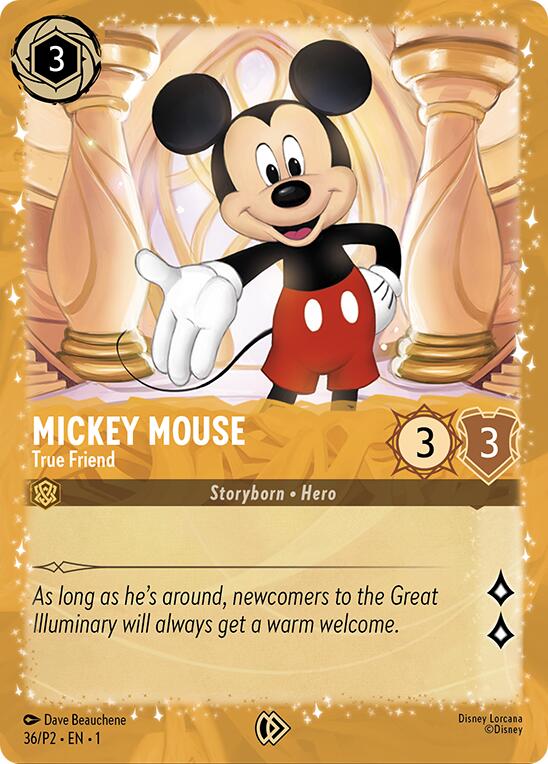 Mickey Mouse - True Friend (Puzzle Promo) (36) [Promo Cards] - Card Brawlers