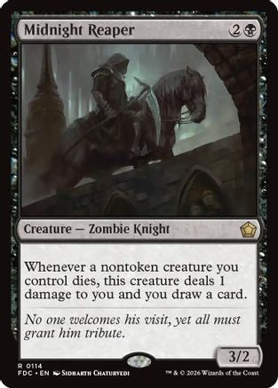 Midnight Reaper (FDC-114) - Commander: Foundations - Card Brawlers