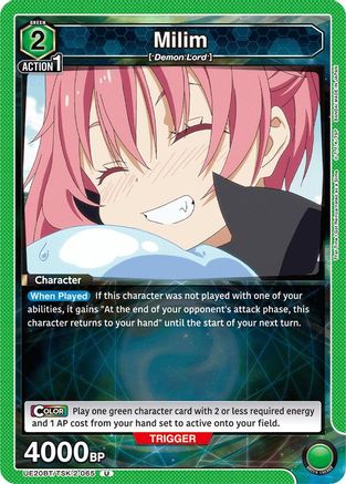 Milim (065) (UE20BT/TSK-2-065) - UE20BT That Time I Got Reincarnated as a Slime - Card Brawlers