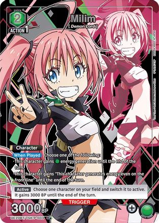 Milim (P-003) (R*) (UE20BT/TSK-P-003) - UE20BT That Time I Got Reincarnated as a Slime Foil - Card Brawlers