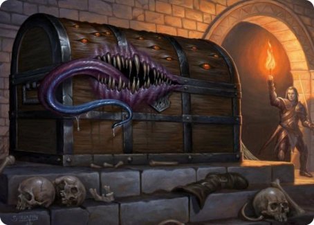 Mimic Art Card [Dungeons & Dragons: Adventures in the Forgotten Realms Art Series] - Card Brawlers
