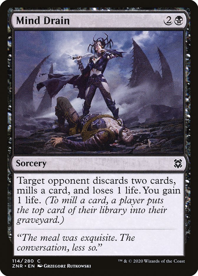 Mind Drain [Zendikar Rising] - Card Brawlers